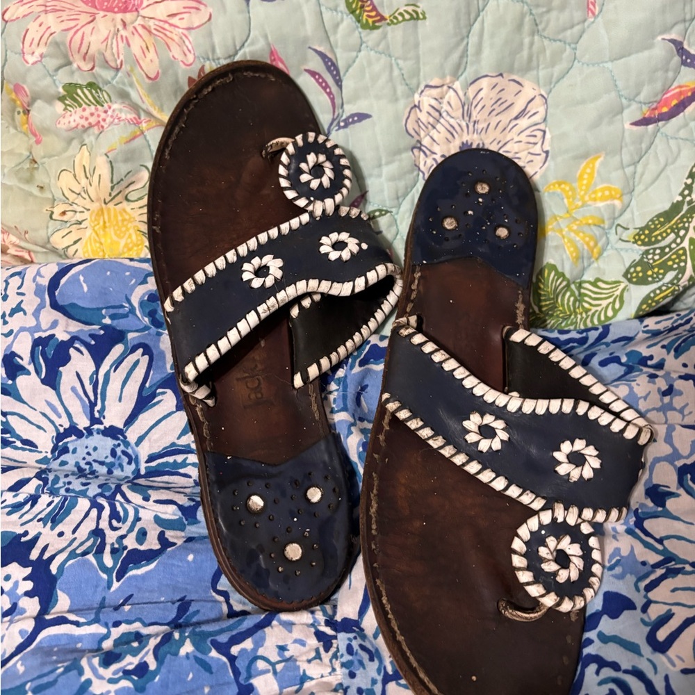 Navy Blue Women's Sandals
